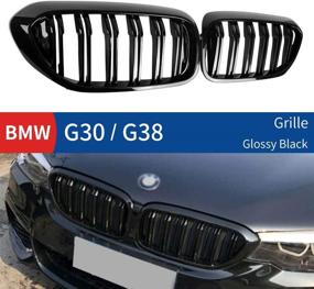 img 2 attached to Huichi Replacement Kidney Grille Compatible Exterior Accessories