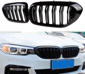img 4 attached to Huichi Replacement Kidney Grille Compatible Exterior Accessories