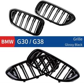 img 3 attached to Huichi Replacement Kidney Grille Compatible Exterior Accessories