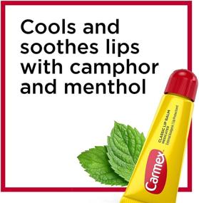 img 2 attached to Carmex Medicated Lip Balm Tubes, Lip Moisturizer for Dry and Chapped Lips, 0.35 OZ - Pack of 3