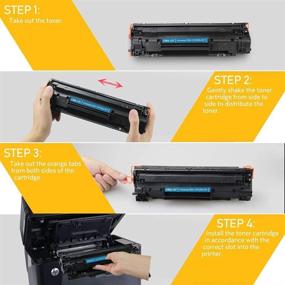 img 2 attached to 🖨️ V4ink Compatible Toner Cartridge for Canon 137 - Replacement for imageCLASS MF and LBP Series Printers (2Packs)