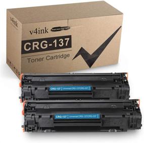 img 4 attached to 🖨️ V4ink Compatible Toner Cartridge for Canon 137 - Replacement for imageCLASS MF and LBP Series Printers (2Packs)