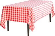 🍽️ 102 inch checker rectangular tablecloth by linentablecloth логотип