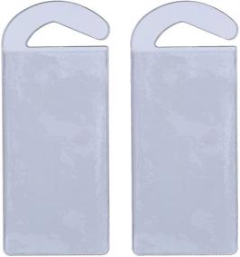 img 1 attached to 🧊 2-Pack of CloseoutZone Handicap Permit Placard Protective Holders - Durable and Convenient