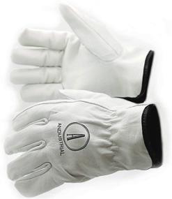 img 3 attached to Andustrial Unlined Grain Drivers Gloves