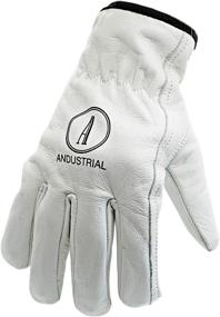 img 1 attached to Andustrial Unlined Grain Drivers Gloves