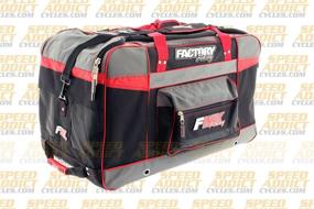 img 2 attached to 🔴 Фирменная сумка Factory FMX Motorcross Gear Bag XLarge - красная, идеальное хранилище для энтузиастов экстремальных видов спорта.