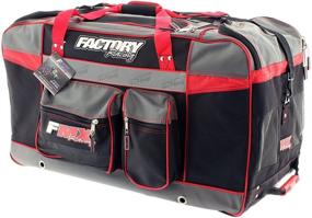 img 4 attached to 🔴 Фирменная сумка Factory FMX Motorcross Gear Bag XLarge - красная, идеальное хранилище для энтузиастов экстремальных видов спорта.