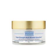 dr. denese skinscience triple strength neck wrinkle smoother - tighten and firm your neck with enhanced peptide technology, retinol, marine collagen, jojoba & more - paraben-free, cruelty-free - 4oz logo