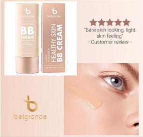 img 3 attached to 🌸 Belgrande Silky Natural BB Cream: Creamy Texture for Flawless Hydration, Fresh & Healthy Skin. Ultra Lightweight, Beautifying & Moisturizing Formula.