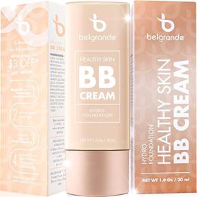 img 4 attached to 🌸 Belgrande Silky Natural BB Cream: Creamy Texture for Flawless Hydration, Fresh & Healthy Skin. Ultra Lightweight, Beautifying & Moisturizing Formula.