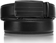 obtain leather ratchet automatic buckle men's accessories and belts logo