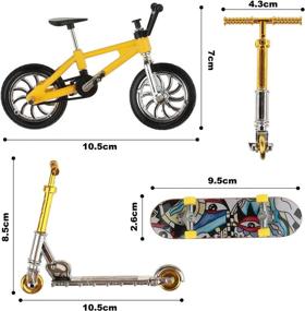 img 3 attached to Ideallife Finger Skateboards Replacement Wheels Toy Remote Control & Play Vehicles