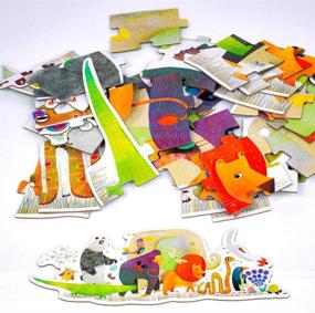 img 2 attached to 🧩 Djeco Animal Parade Puzzle DJ07171