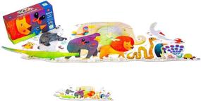 img 1 attached to 🧩 Djeco Animal Parade Puzzle DJ07171