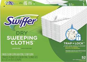 img 4 attached to 🧹 Swiffer Sweeper Dry Mop Refills 52 Count - All Purpose Unscented Cleaning Product