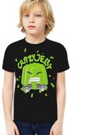 fleeboys crazy jelly sleeve b: 👕 vibrant boys' clothing for a fun fashion statement logo