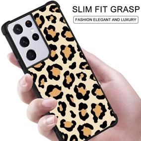 img 2 attached to Stylish Samsung Galaxy S21 5G Case | Leopard Cheetah Print Design | Full Protection with Lanyard Strap | For Women and Girls