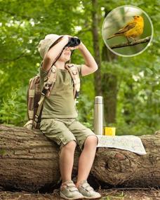 img 2 attached to 🔭 Sportneer 10x25 Compact Binoculars: Waterproof, Foldable Soft Eyepiece, Ideal for Kids & Adults, Hiking, Bird Watching, Concerts and Outdoor Sports