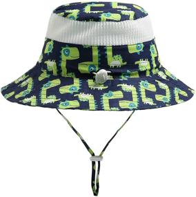 img 2 attached to Breathable Bucket Summer Boys' Accessories in Hats & Caps - Jastore Safari