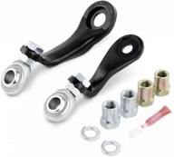 🧰 cognito motorsports pisk 110-90715 forged pitman &amp; idler arm support kit - compatible with 2001-2010 gm 2500/3500hd logo