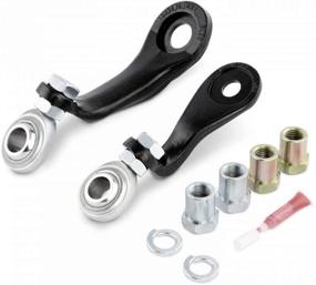 img 1 attached to 🧰 Cognito Motorsports PISK 110-90715 Forged Pitman &amp; Idler Arm Support Kit - Compatible with 2001-2010 GM 2500/3500HD