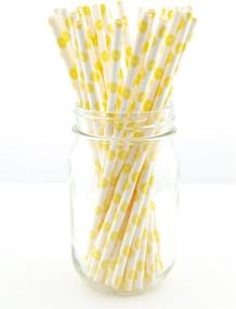 img 1 attached to Lemon Party Straws Pack Decorations