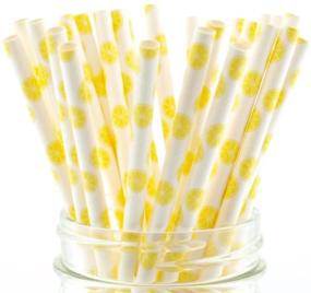 img 2 attached to Lemon Party Straws Pack Decorations