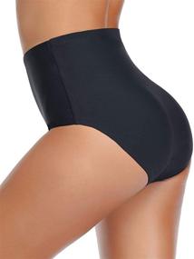 img 3 attached to Tempt Me Women's Clothing: High Waist Control Swimwear Bottoms & Cover Ups