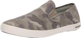 img 4 attached to 🏖️ Experience Coastal Comfort with SeaVees Men's Baja Saltwash Sneakers