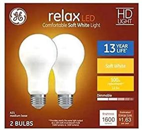 img 3 attached to 💡 GE Relax 100W Dimmable Bulbs - Pack of 2 - Enhanced for SEO