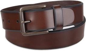 img 3 attached to Dockers Men's Casual Black Leather Belt - Enhancing Men's Accessories