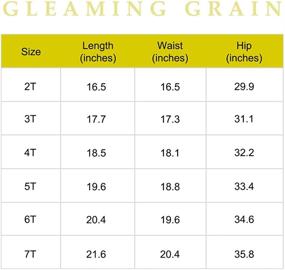 img 1 attached to Comfortable GLEAMING GRAIN Elastic Cotton Shorts for Boys' Clothing