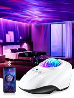 🌌 fire galaxy projector: star projector with white noise, bluetooth music, voice control, and night light for bedroom – aurora, starlight, and northern lights projector логотип