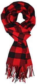 img 2 attached to 🧣 Winter Tassel Men's Scarves - Classically Stylish Accessories