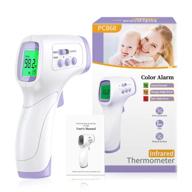 wudida infrared forehead thermometer: non-contact thermometer for fever, accurate instant readings, lcd display - ideal for whole family, body and surface temperature monitoring logo