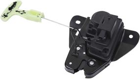 img 2 attached to 🔐 Tailgate Lock Trunk Latch Actuator 931-714 for Dodge Charger 2006-2018, Challenger 2008-2018, Avenger 2008-2014, Chrysler 300 2005-2018, and Chrysler 200 2011-2014 - Replaces OEM # 5056244AA, 5056244AB