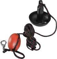 ⚓️ boattector complete mushroom anchor kit with rope and marker buoy - 8 lbs., black by extreme max - enhanced for seo логотип