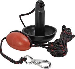 img 3 attached to ⚓️ BoatTector Complete Mushroom Anchor Kit with Rope and Marker Buoy - 8 lbs., Black by Extreme Max - Enhanced for SEO