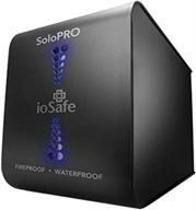 🔥 крайняя защита для ваших данных: iosafe solopro 6тб огнестойкий и водонепроницаемый внешний жесткий диск, черный (sm6tb1yr) логотип