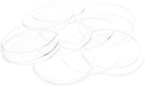 img 2 attached to ✨ High-Quality Clear Acrylic Disks: 4 Inch Round Circles - Ideal for Arts and Craft Supplies! (20 Pack)