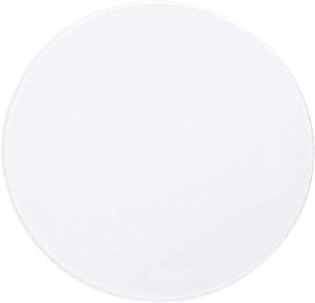 img 3 attached to ✨ High-Quality Clear Acrylic Disks: 4 Inch Round Circles - Ideal for Arts and Craft Supplies! (20 Pack)