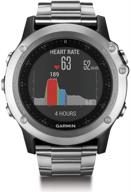 🏋️ titanium and sport bands garmin fenix 3 hr gps watch logo