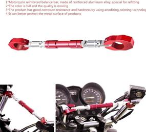 img 3 attached to Rxmgf Motorcycle Handlebar Motorbike Adjustable