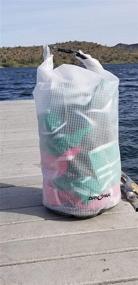 img 3 attached to 🎒 9.5&#34; x 16 Clear DRY PAK Roll Top Waterproof Gear Bag