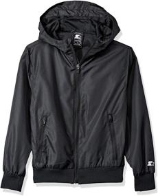 img 2 attached to Starter Boys' Lightweight Windbreaker Jacket – Perfect for Outdoor Adventures!