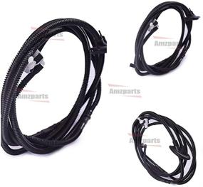 img 3 attached to Washer Sprayer Nozzle Hose Replacement for Volkswagen Beetle Golf Passat 1J0955998C: Guarantee Optimal Cleaning Performance