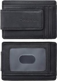 img 4 attached to Toughergun Authentic Leather Magnetic Blocking Men's Accessories for Enhanced SEO