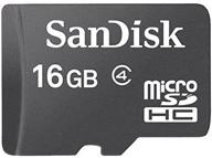 💾 увеличьте вашу емкость хранения с помощью карты памяти sandisk 16 гб microsd логотип