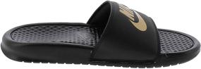 img 2 attached to Nike Benassi Black White Men's Shoes - Stylish Fashion Sneakers